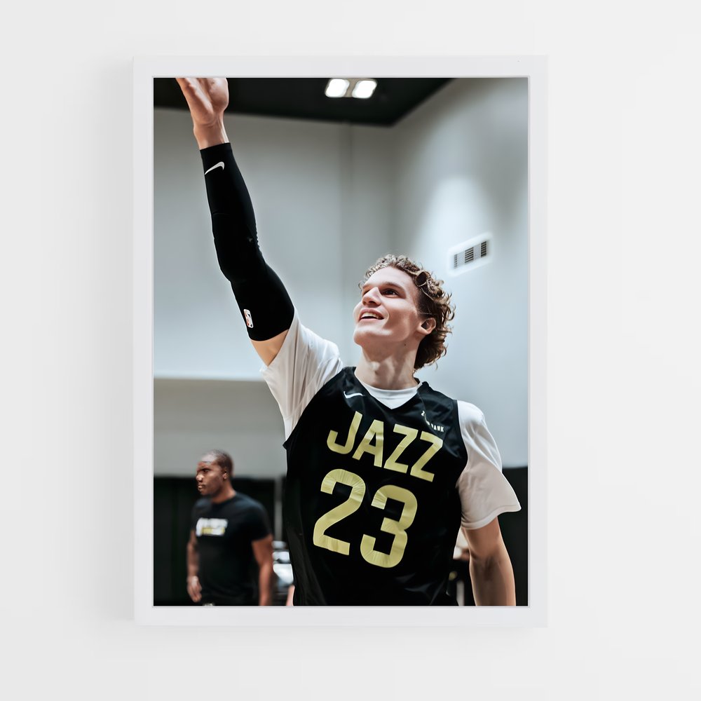 Poster Dunk de Lauri – affiche Basketball (vue 3)